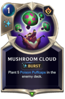 Mushroom Cloud Card