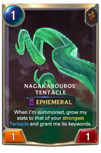 Nagakabouros' Tentacle Card