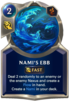 Nami's Ebb Card