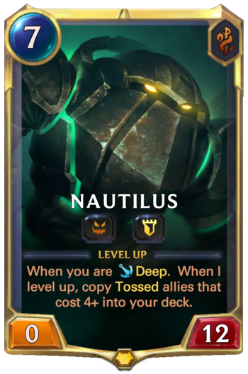 Nautilus :: Legends Runeterra Card ::