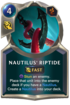 Nautilus's Riptide Card