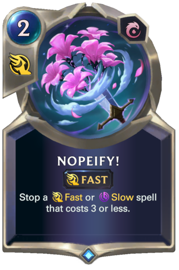 Nopeify! Card