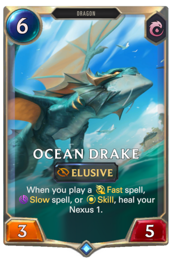 Ocean Drake Card