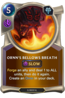 Ornn's Bellows Breath Card