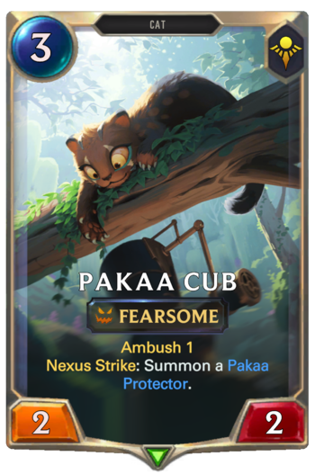 Pakaa Cub Card