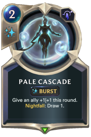 Pale Cascade Card