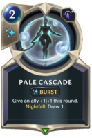 Pale Cascade Card