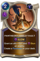 Pantheon's Shield Vault Card