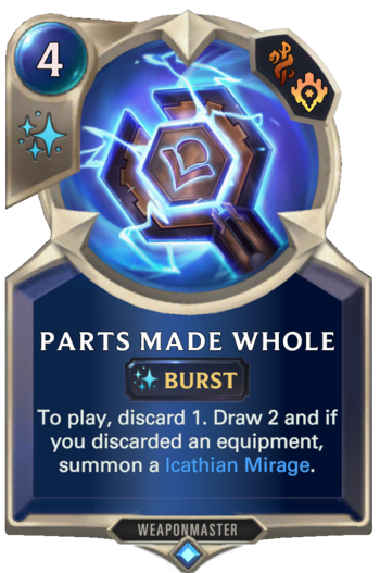 Parts Made Whole Card