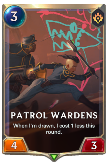 Patrol Wardens Card