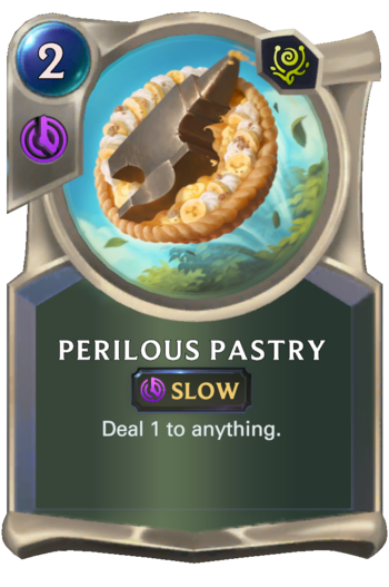 Perilous Pastry Card
