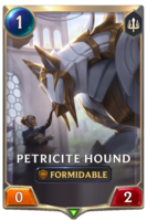 Petricite Hound Card