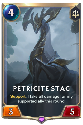 Petricite Stag Card