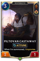 Piltovan Castaway Card