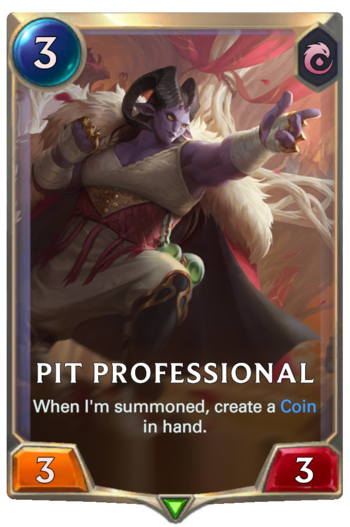 Pit Professional Card