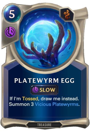 Platewyrm Egg Card