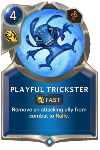 Playful Trickster Card