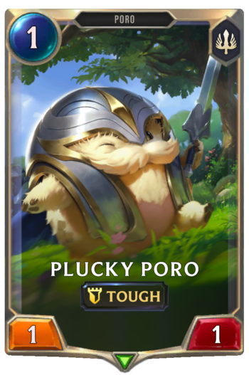 Plucky Poro Card