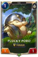 Plucky Poro Card