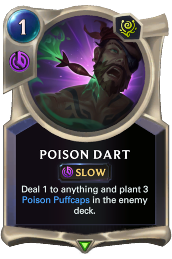 Poison Dart Card