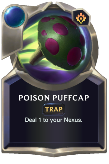 Poison Puffcap Card