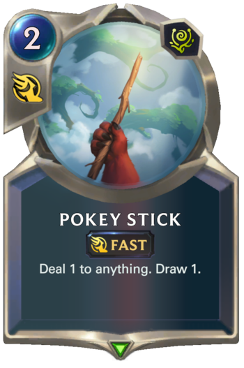 Pokey Stick Card