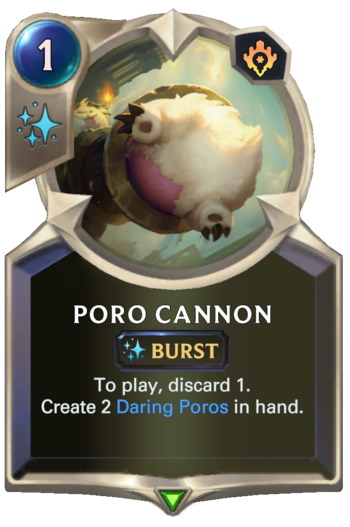 Poro Cannon Card