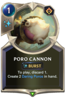 Poro Cannon Card