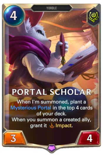 Portal Scholar Card