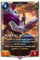 Portal Scholar Card
