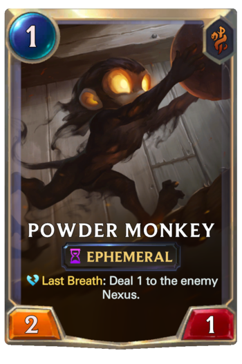 Powder Monkey Card