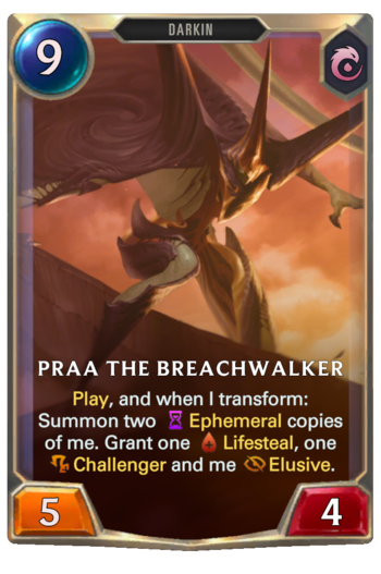 Praa the Breachwalker Card