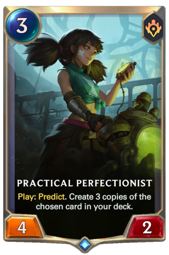 Practical Perfectionist Card