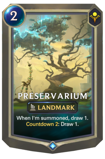 Preservarium Card