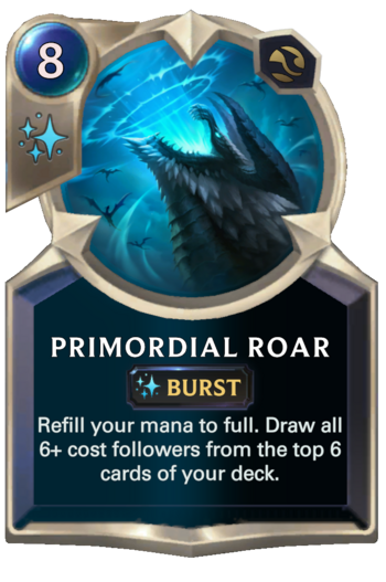 Primordial Roar Card