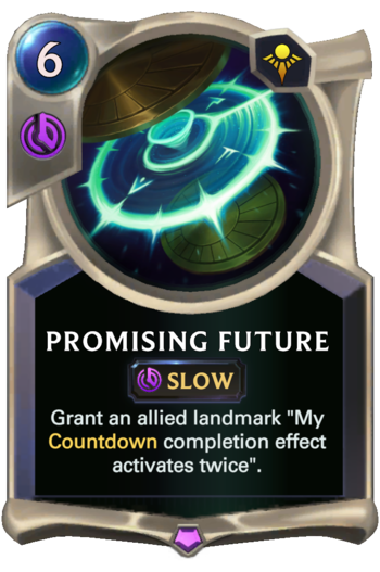 Promising Future Card