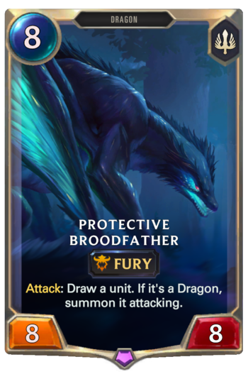 Protective Broodfather Card
