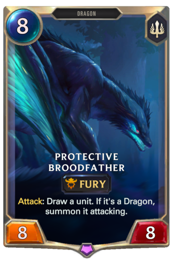 Protective Broodfather Card