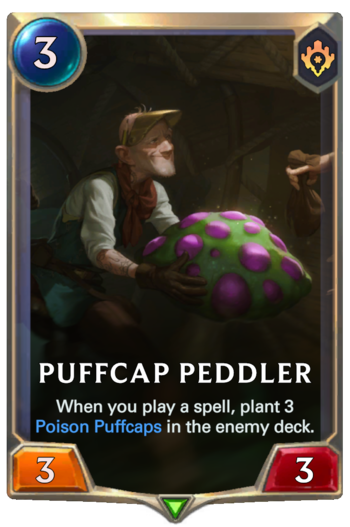 Puffcap Peddler Card