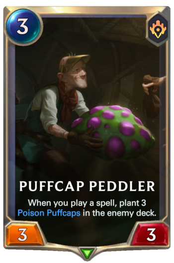 Puffcap Peddler Card