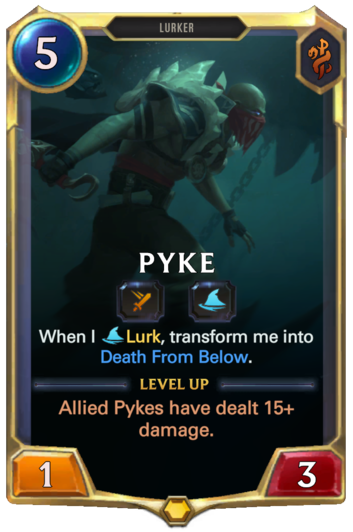 Pyke :: Legends of Runeterra Card RuneterraFire