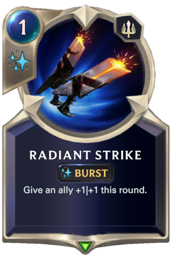 Radiant Strike Card