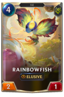 Rainbowfish Card