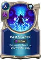 Ram Stance Card