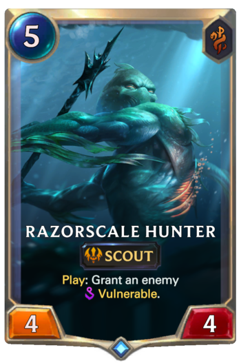 Razorscale Hunter Card