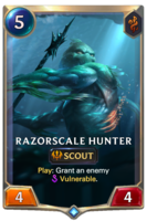 Razorscale Hunter Card