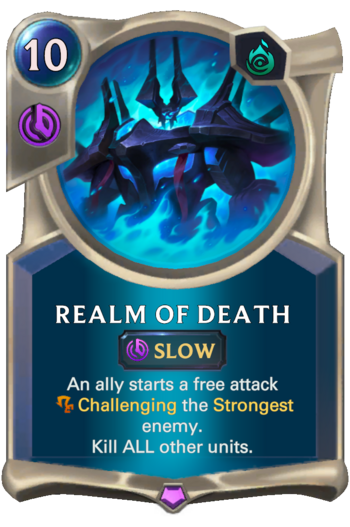 Realm of Death Card
