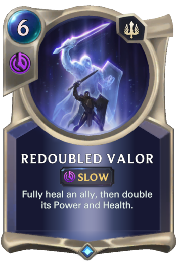 Redoubled Valor Card