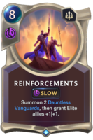Reinforcements Card