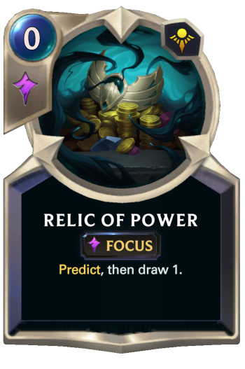 Relic of Power Card